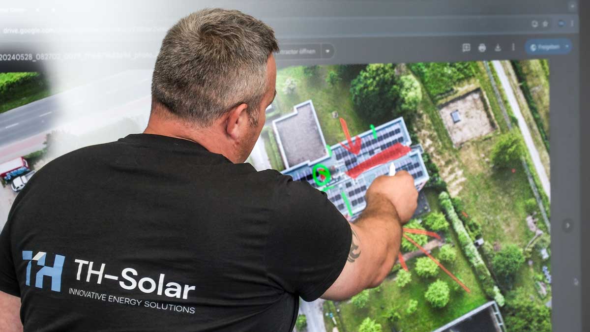 Paris Freiherr von Troschke von der TH-Solar GmbH